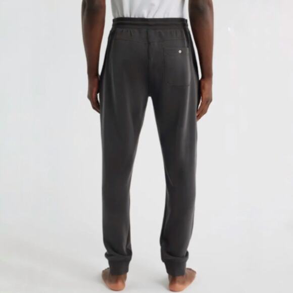 Daniel Buchler Gray Waffle Knit Drawstring Joggers Sz L - Picture 11 of 13